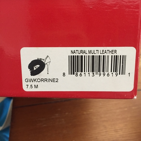 Leather GUESS heels size 7.5 - Picture 6 of 6